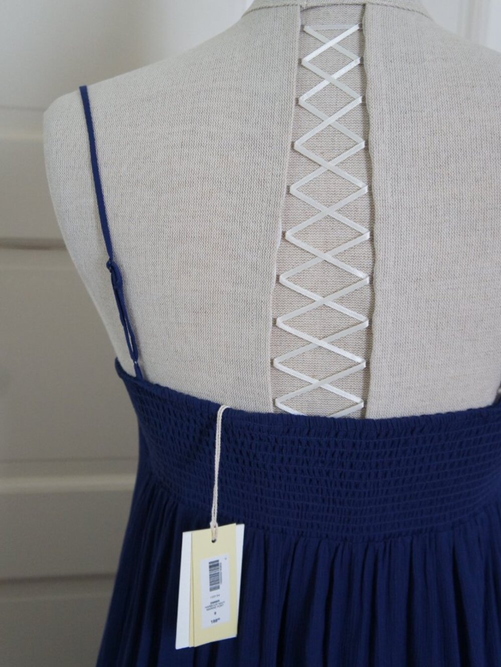 Aritzia Wilfred Ember Dress in Harbor Navy Size 6 New with Tags - Picture 8 of 16
